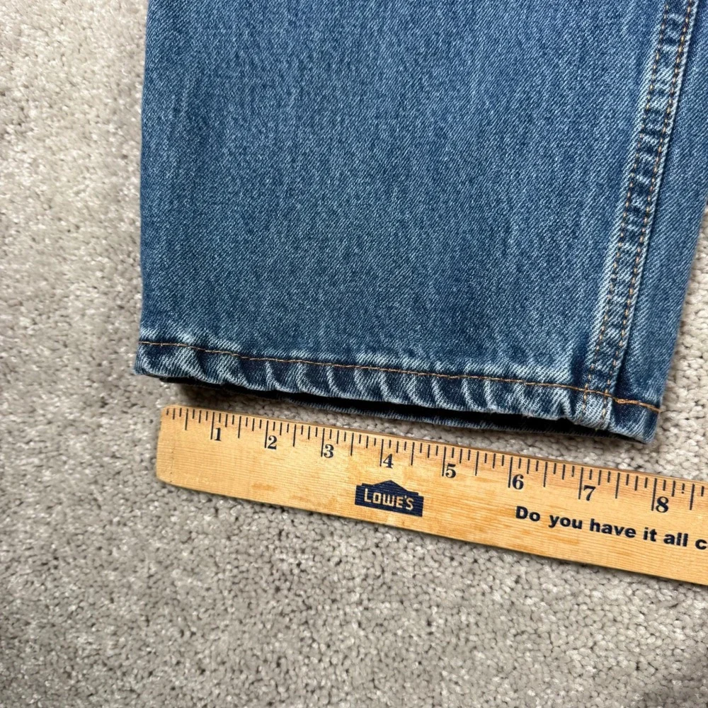 Levis 550 Relaxed Fit Tapered Leg Jeans Men's 36x32 Blue Medium Wash Denim